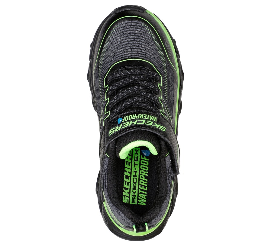 Skechers Tech-Grip Gray Lime