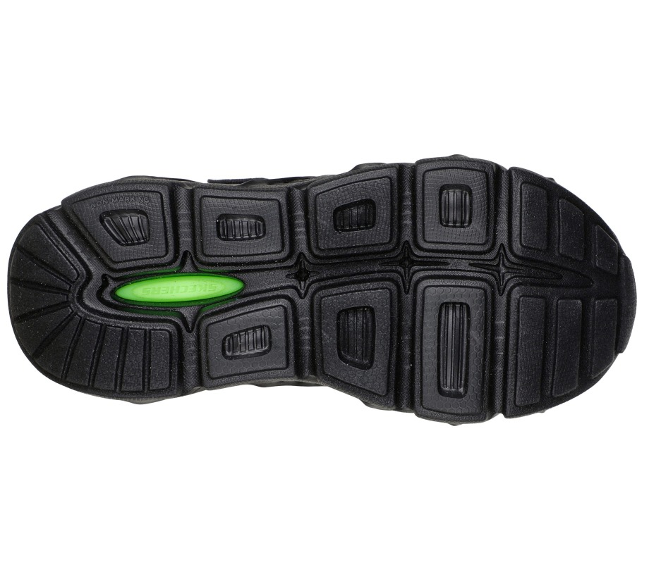 Skechers Tech-Grip Gray Lime