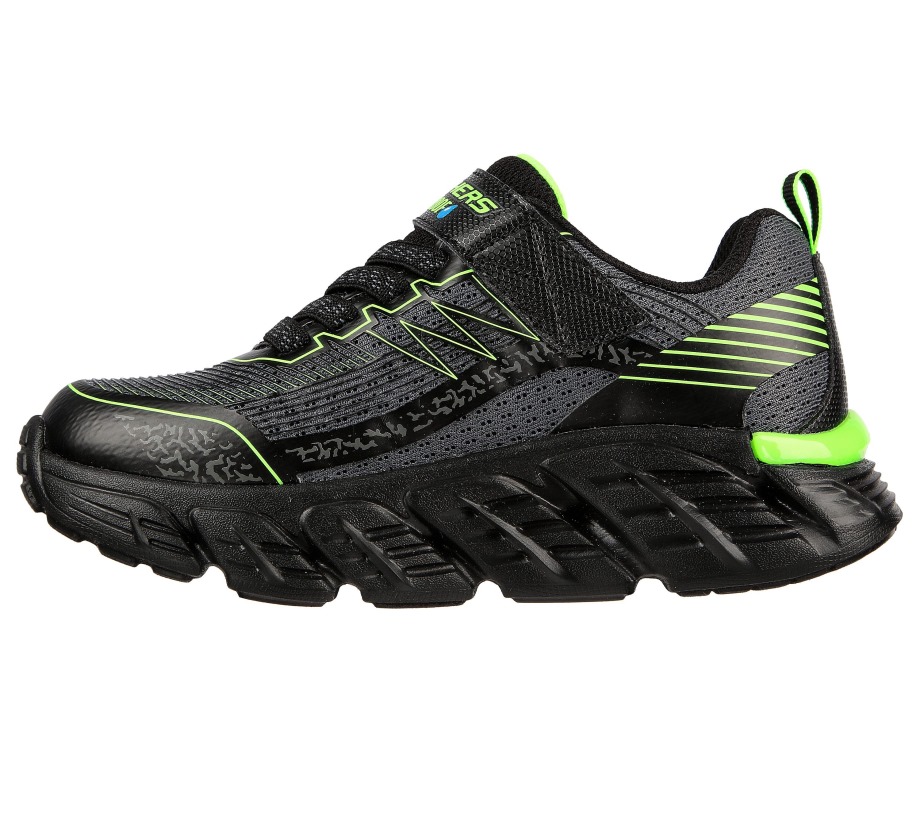 Skechers Tech-Grip Gray Lime