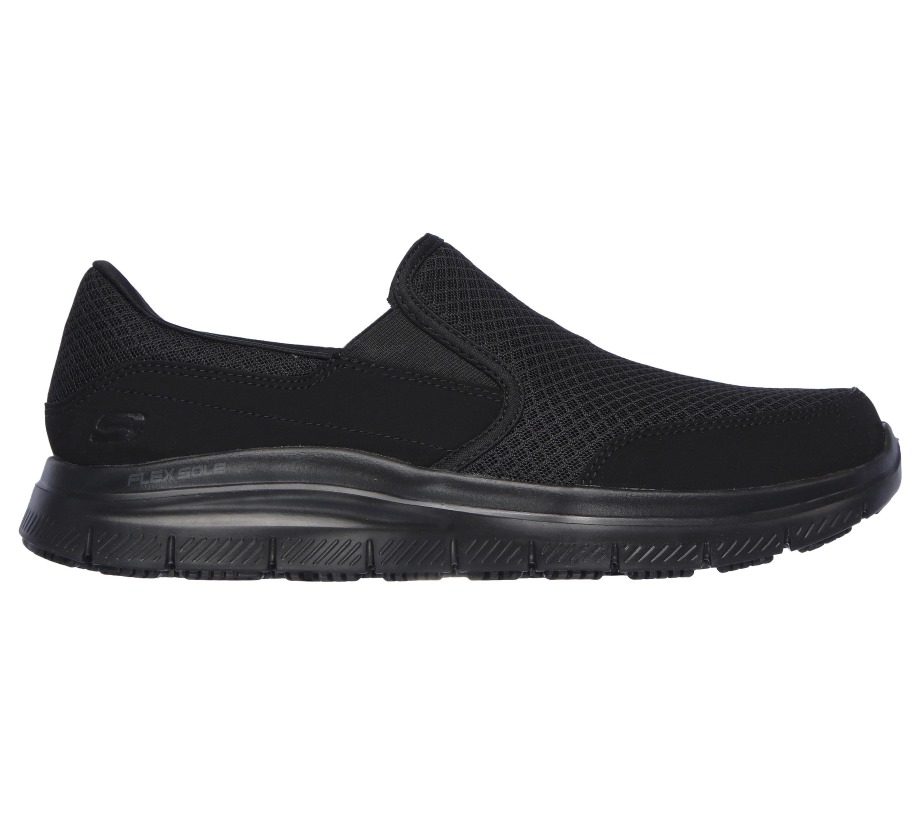 Work Relaxed Fit Flex Advantage McAllen SR Skechers Black
