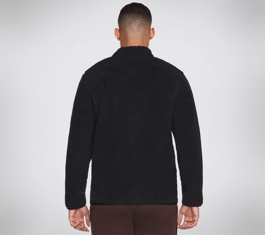 Skechers Sherpa Jacket Black