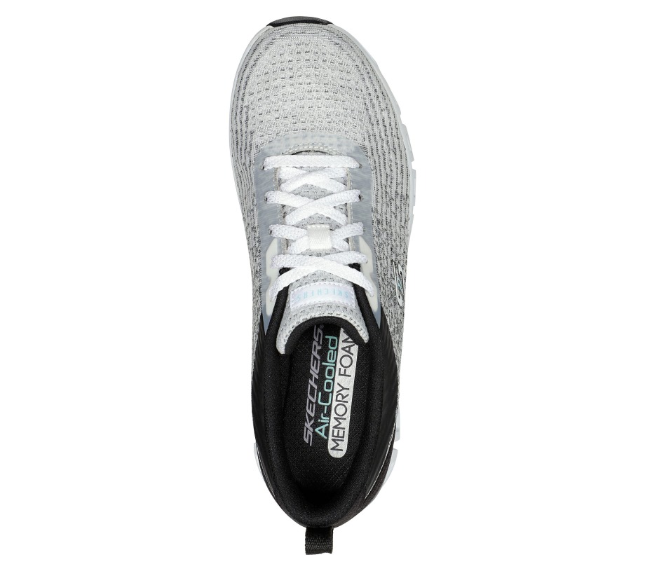 Glide-Step Sport Head Start Skechers White Black