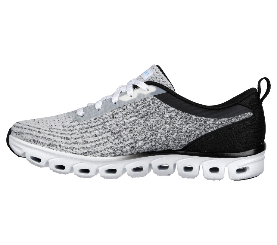 Glide-Step Sport Head Start Skechers White Black