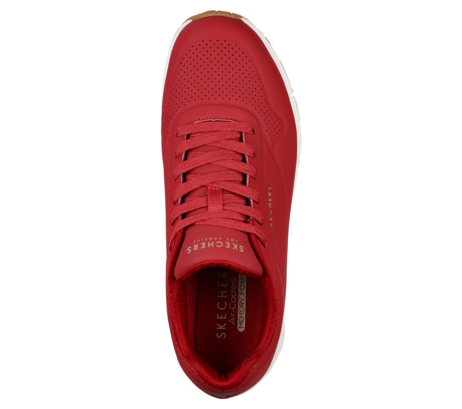 Skechers Uno Stand On Air Dark Red