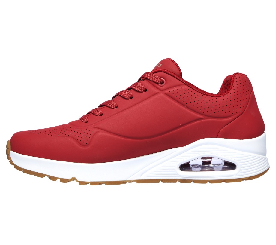 Skechers Uno Stand On Air Dark Red