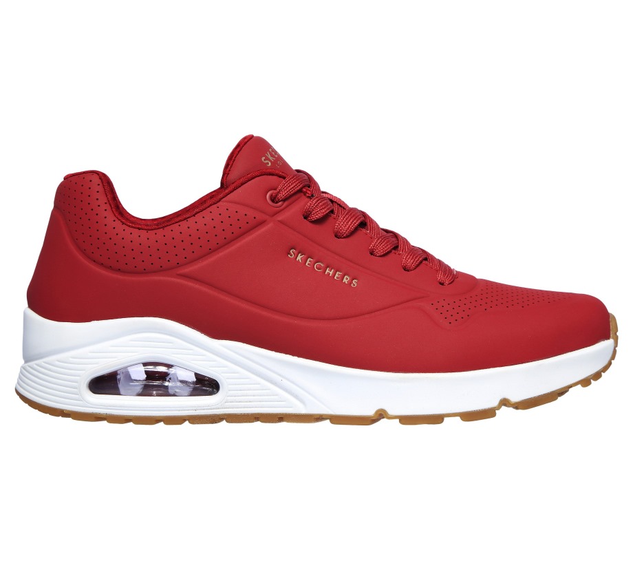 Skechers Uno Stand On Air Dark Red