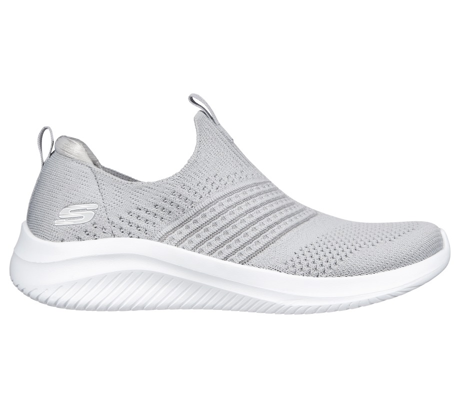 Ultra Flex 3.0 Classy Charm Light Gray Skechers