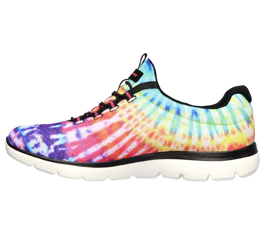 Summits Looking Groovy Skechers Black Multi
