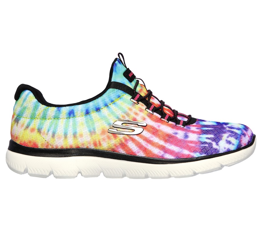 Summits Looking Groovy Skechers Black Multi