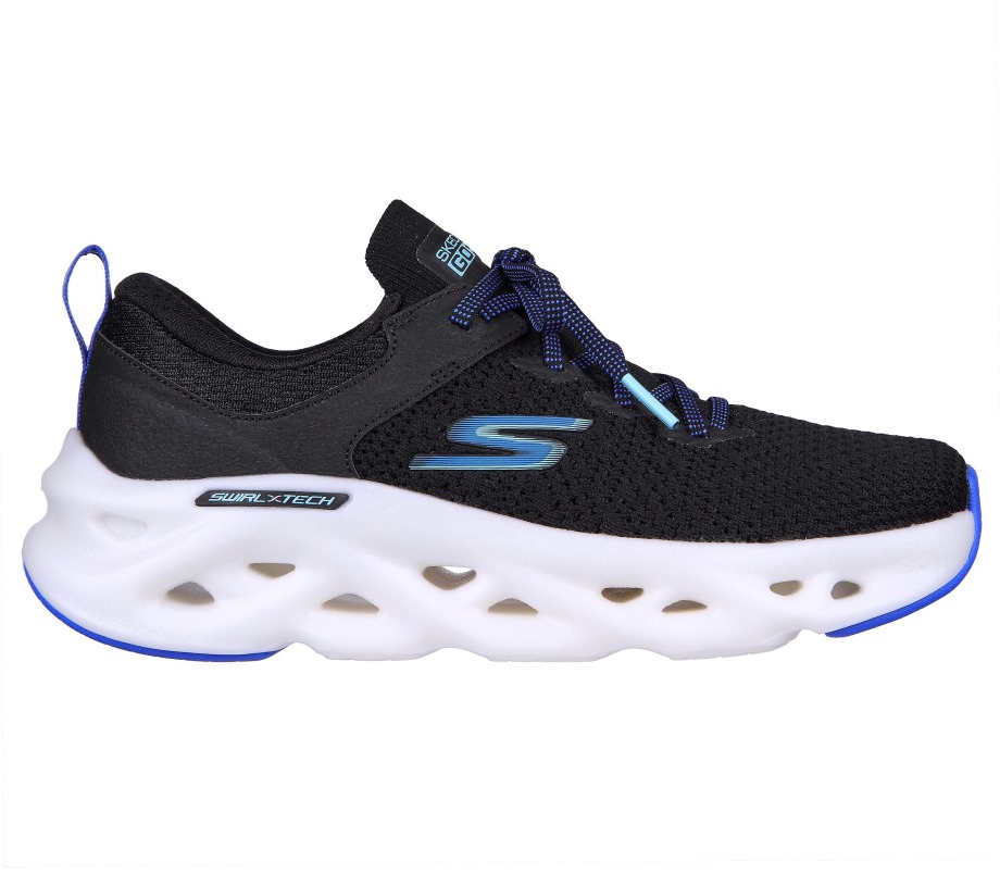 GOrun Swirl Tech Dash Charge Skechers Black