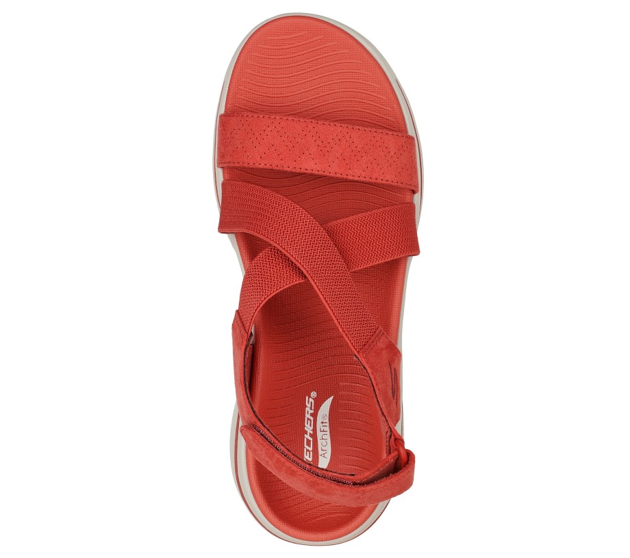 GO WALK Arch Fit Treasured Rust Skechers