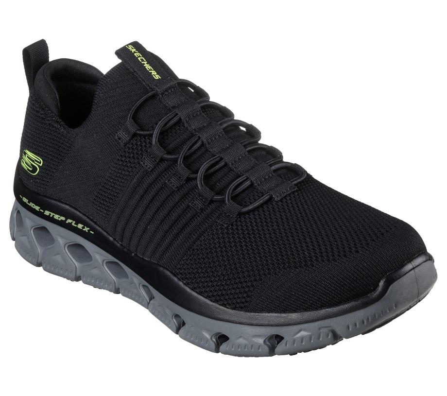 Skechers Glide-Step Flex Black Charcoal