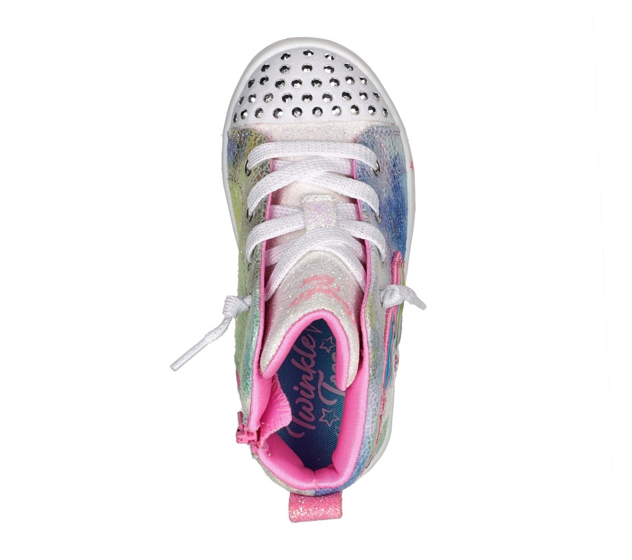 Twinkle Toes Twi-Lites 2.0 Unicorn Galaxy Skechers Pink Multi