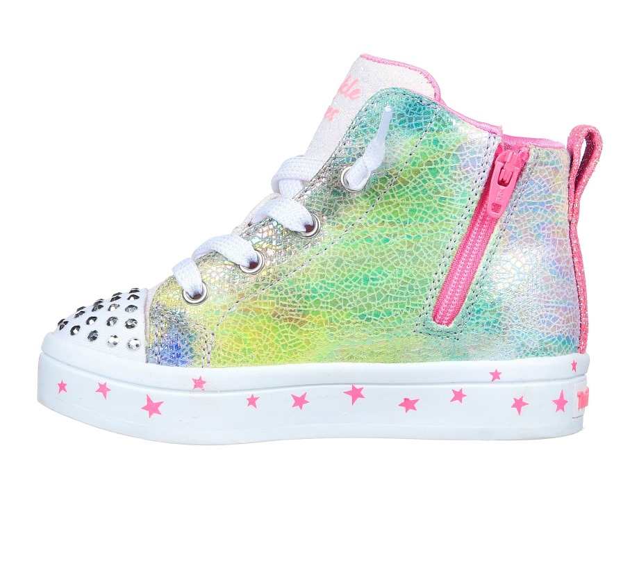Twinkle Toes Twi-Lites 2.0 Unicorn Galaxy Skechers Pink Multi