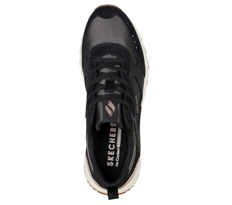 Sunny Street Sunshine Steps Skechers Black