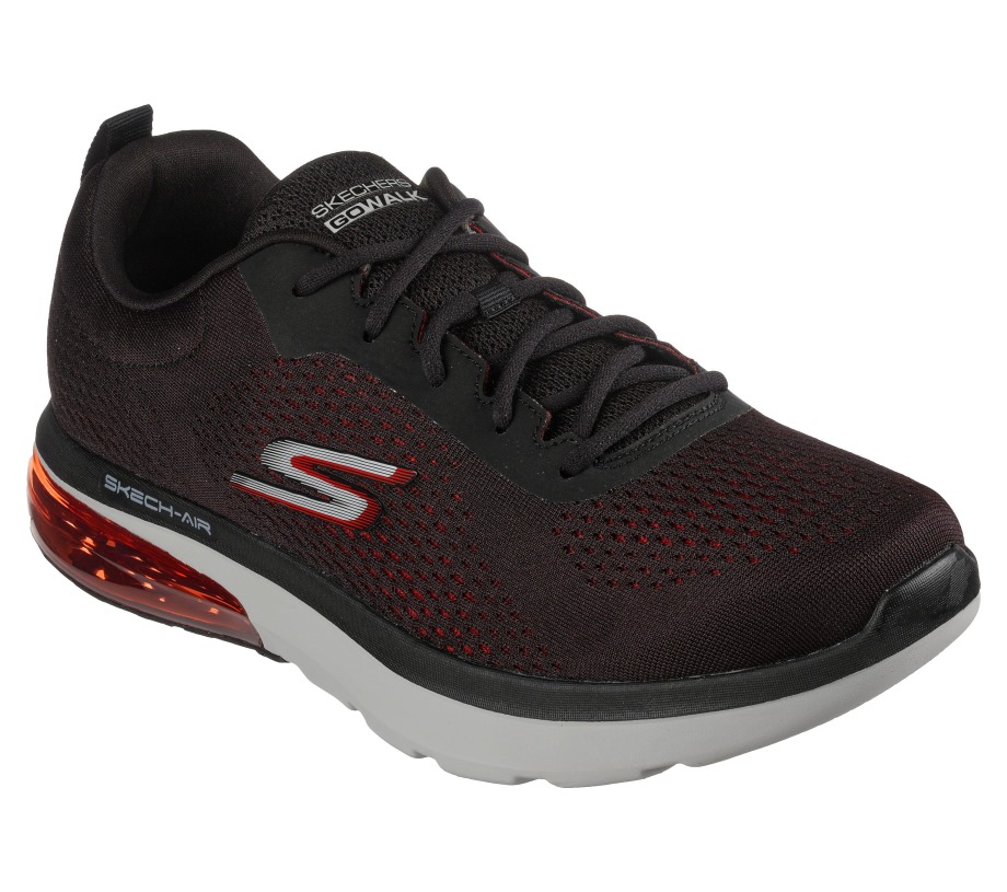 GO WALK Air 2.0 Enterprise Black Red Skechers