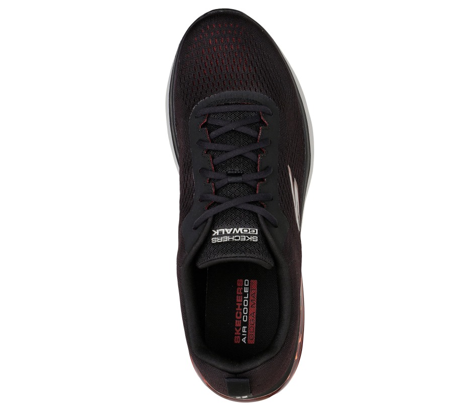 GO WALK Air 2.0 Enterprise Black Red Skechers