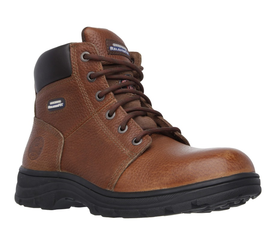 Work Workshire ST Skechers Brown