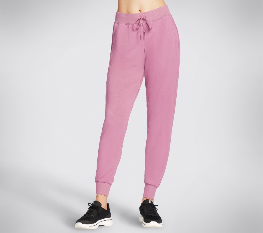 Apparel Restful Jogger Pant Dark Mauve Skechers