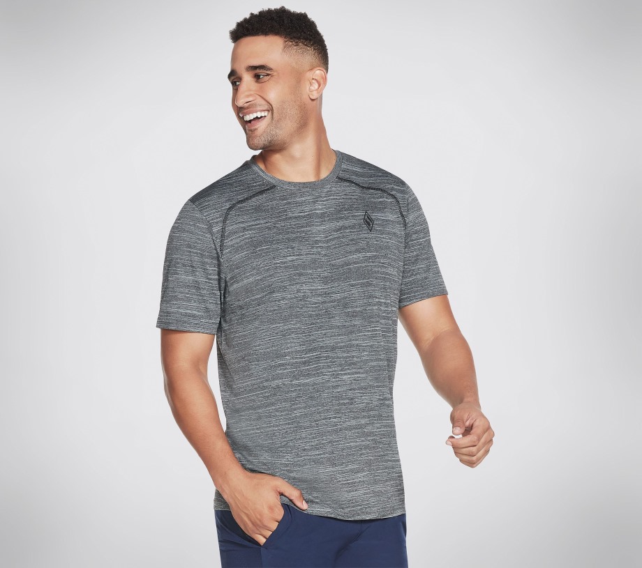Apparel On the Road Tee Light Gray Skechers