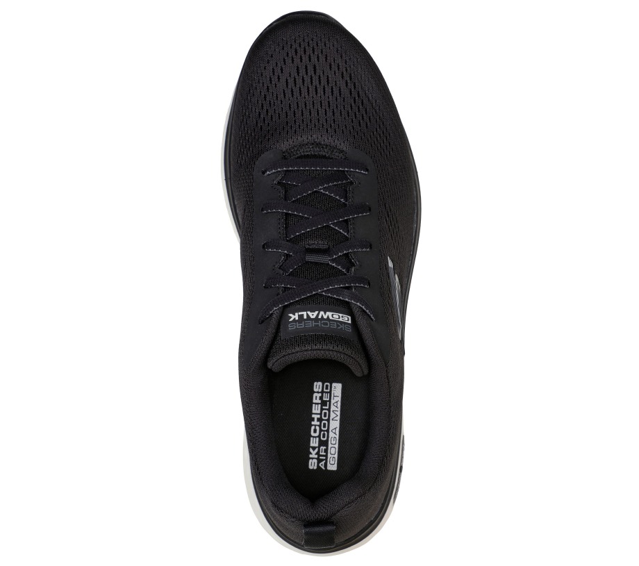 Skechers GOwalk Hyperburst Black White