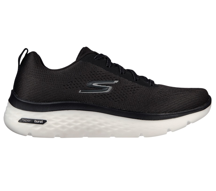 Skechers GOwalk Hyperburst Black White