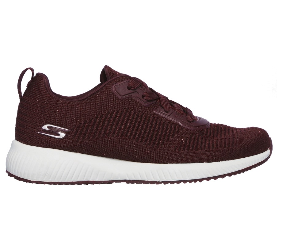 BOBS Sport Squad Total Glam Skechers Burgundy