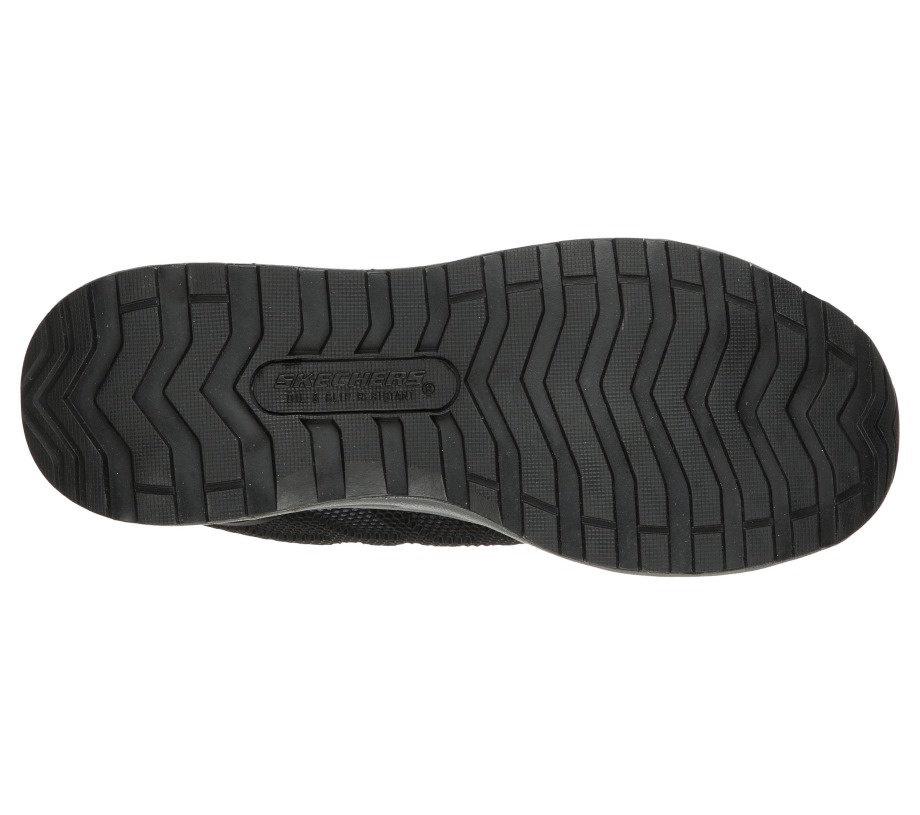 Work Bulklin Lyndale Comp Toe Black Gray Skechers