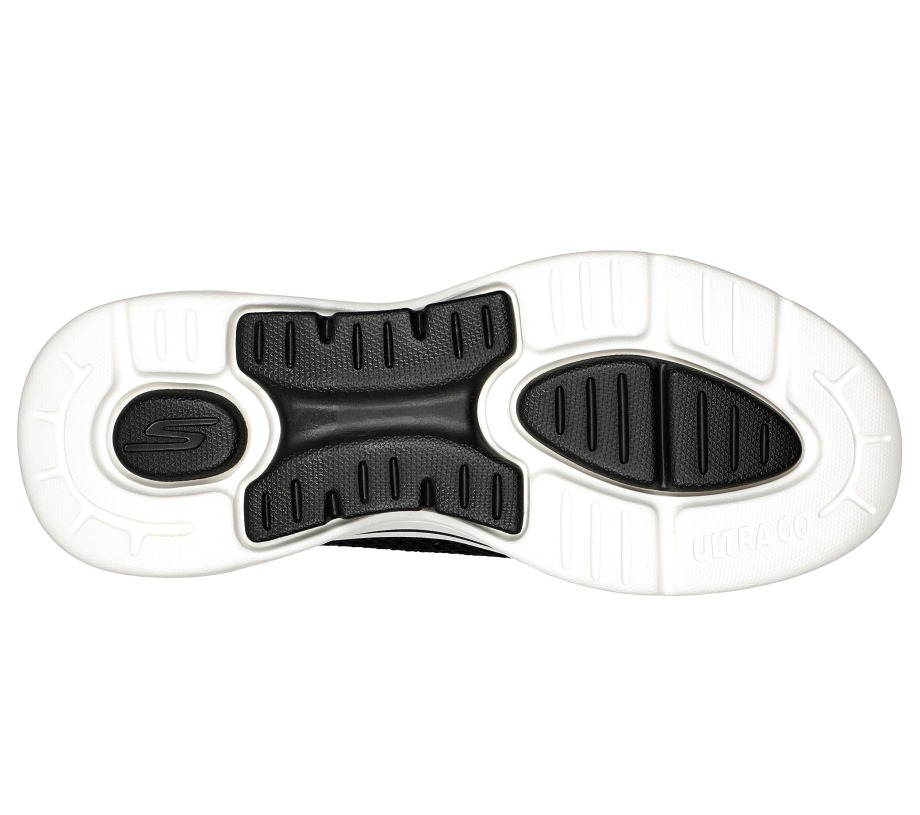 JGoldcrown GO WALK Arch Fit Skechers Black White