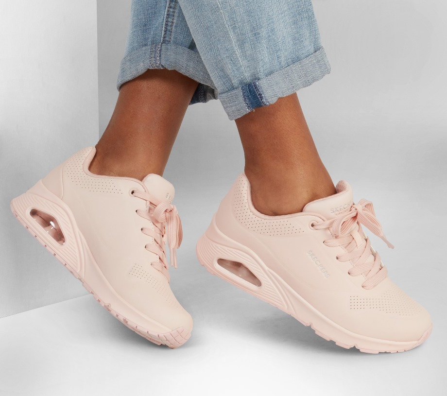 Uno Frosty Kicks Light Pink Skechers