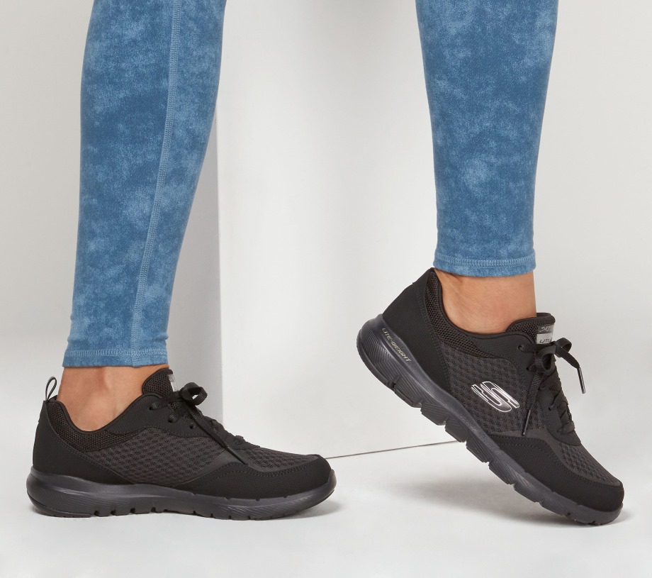 Skechers Flex Appeal 3.0 Go Forward Black