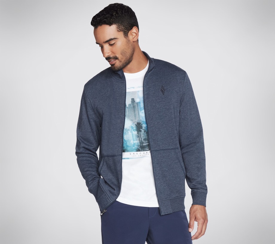 The Hoodless Hoodie GOwalk Everywhere Jacket Navy Skechers