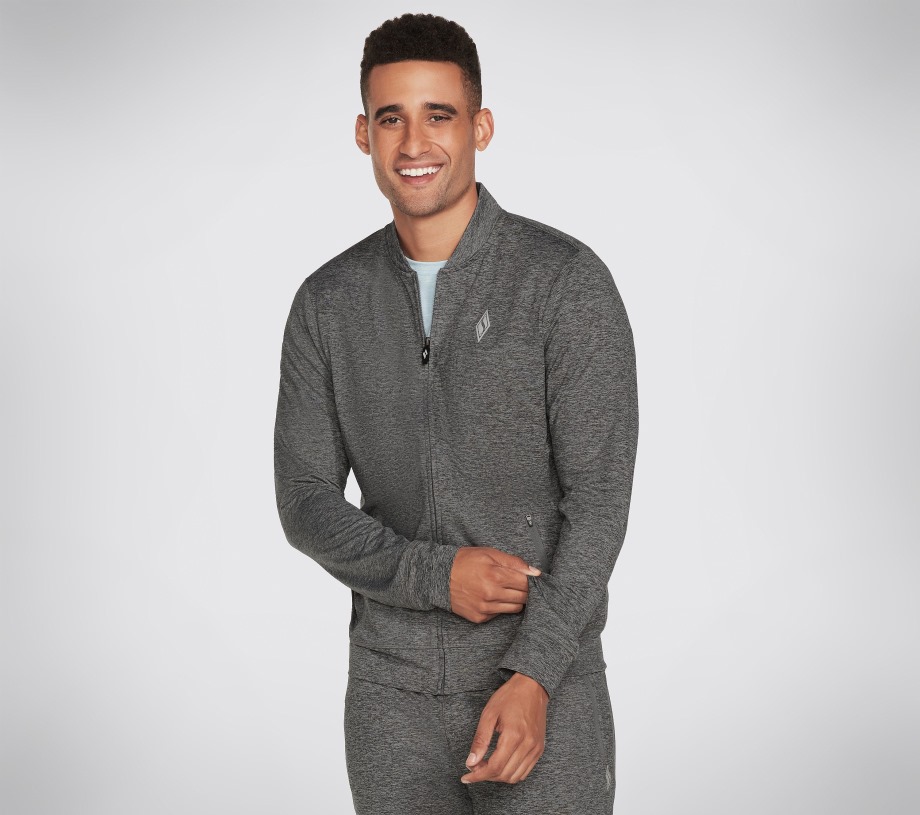 Apparel Hoodless Hoodie ULTRA GO Jacket Skechers Charcoal