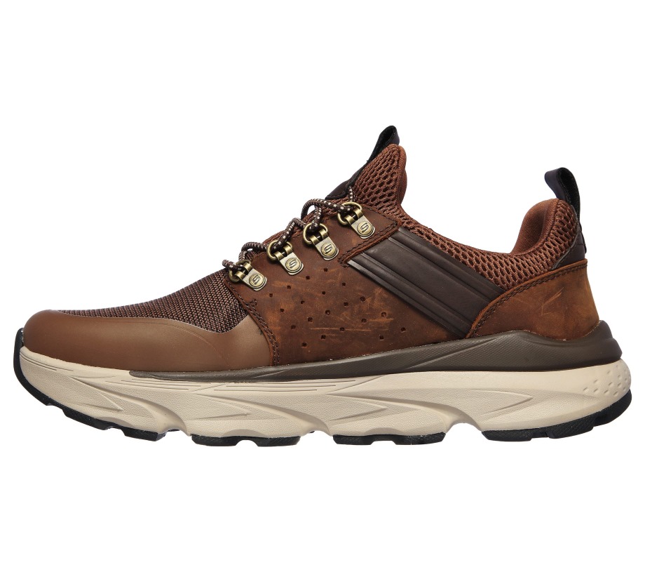 Relaxed Fit Delmont Escola Skechers Brown