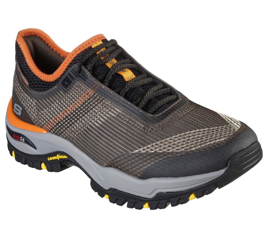 Arch Fit Dawson Mahone Olive Skechers