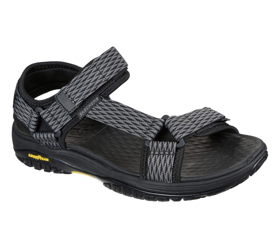 Skechers Relaxed Fit Lomell Rip Tide Black Gray