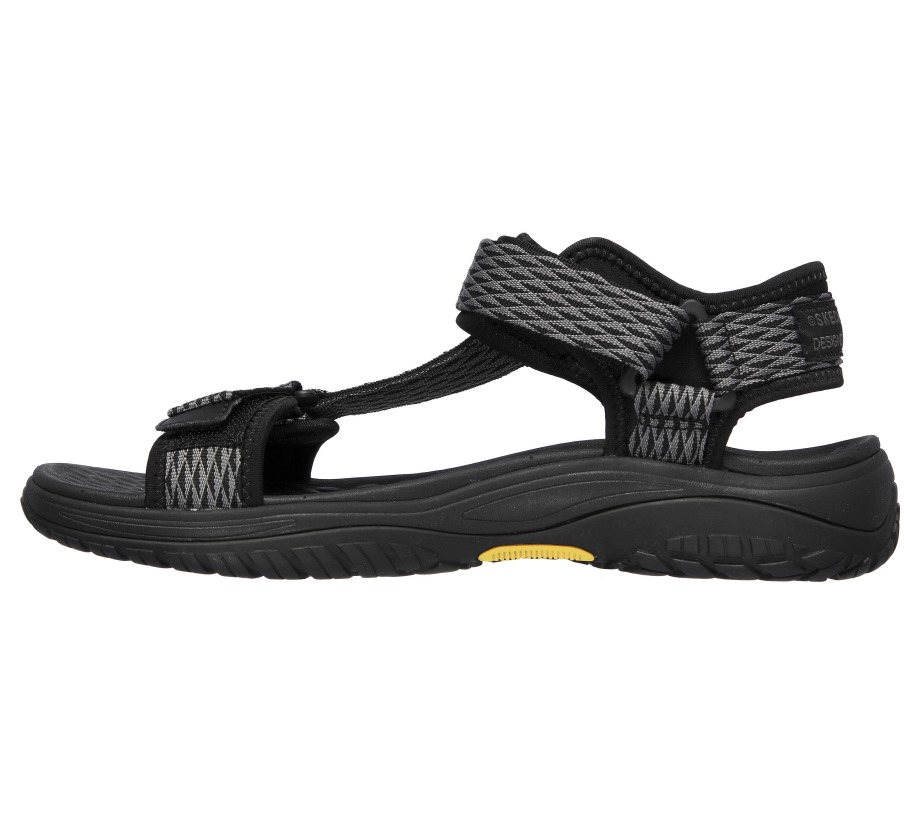 Skechers Relaxed Fit Lomell Rip Tide Black Gray