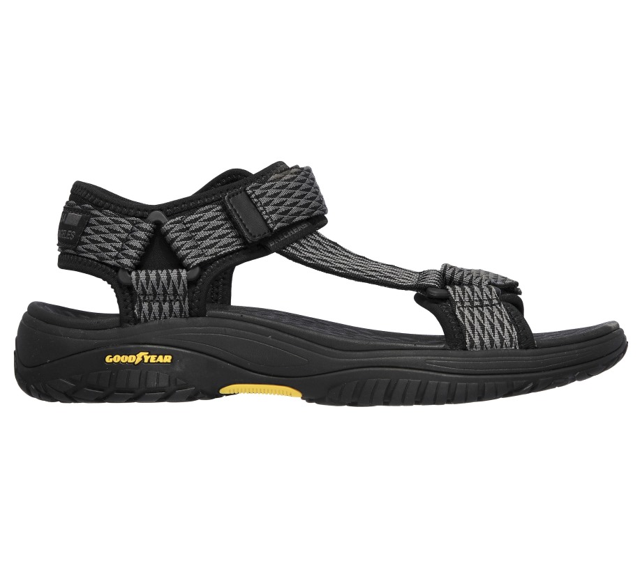 Skechers Relaxed Fit Lomell Rip Tide Black Gray
