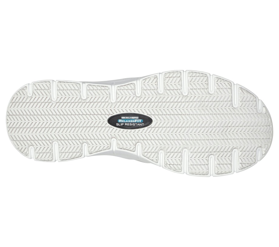 Skechers Work Relaxed Fit Flex Advantage SR Bronwood White