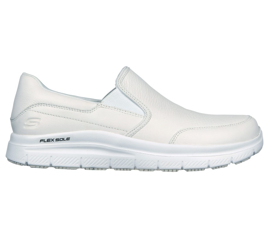 Skechers Work Relaxed Fit Flex Advantage SR Bronwood White