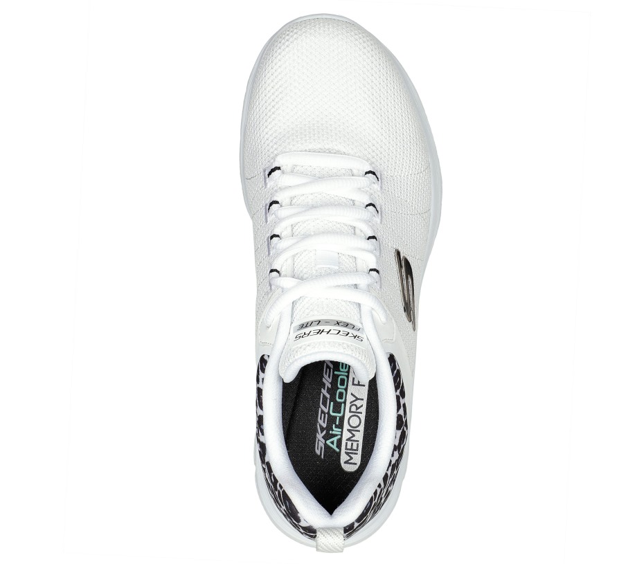 Flex Advantage 4.0 Wild Ballad Skechers White Leopard