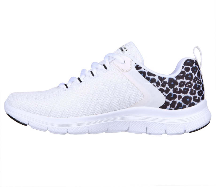 Flex Advantage 4.0 Wild Ballad Skechers White Leopard