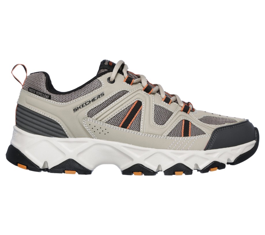 Relaxed Fit Crossbar Skechers Taupe Black