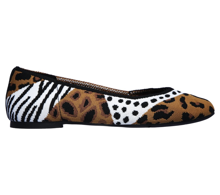 Cleo Party Animal Skechers Tan Black