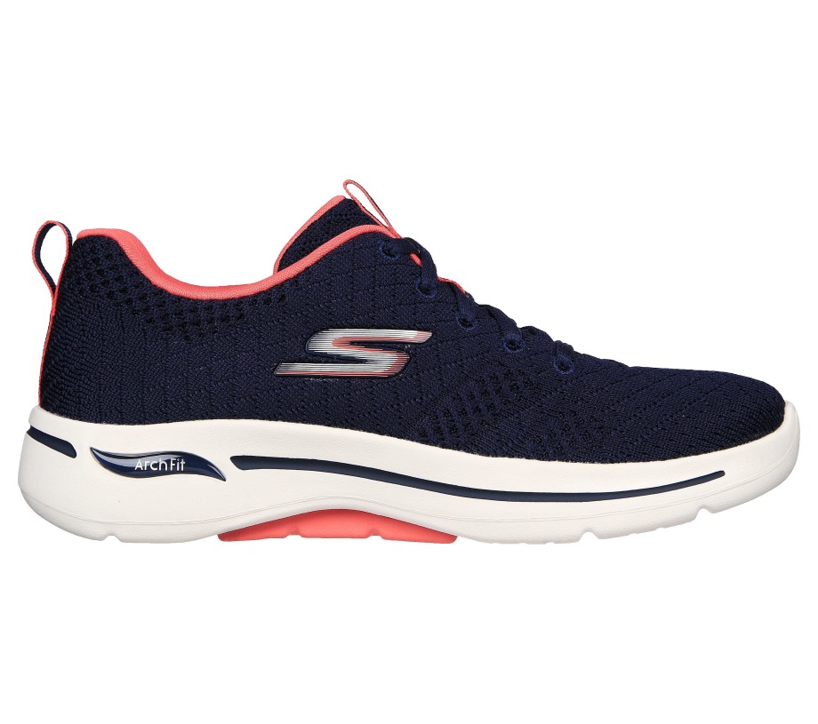 GOwalk Arch Fit Unify Navy Coral Skechers