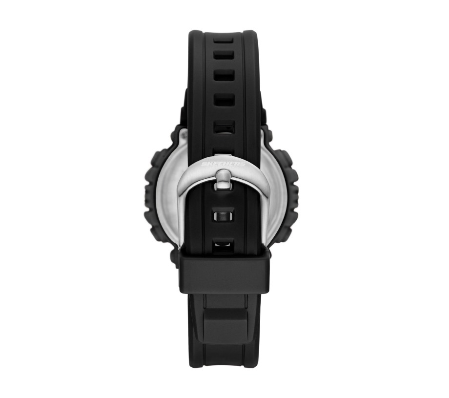 Dual Time Black Watch Skechers Black