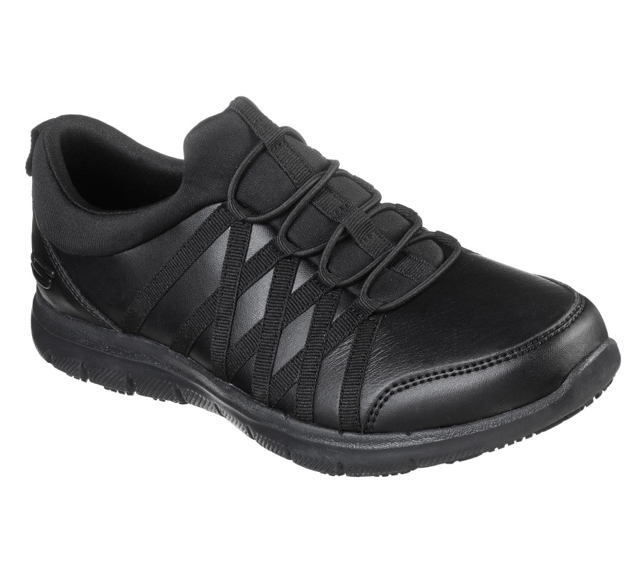 Skechers Work Relaxed Fit Ghenter Dagsby SR Black