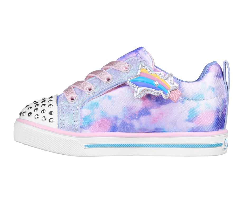 Twinkle Toes Sparkle Lite Galactic Shines Skechers