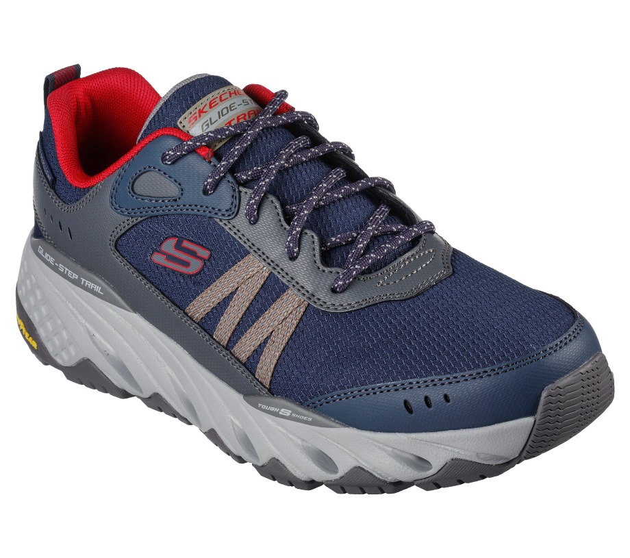 Glide-Step Trail Oxen Navy Multi Skechers