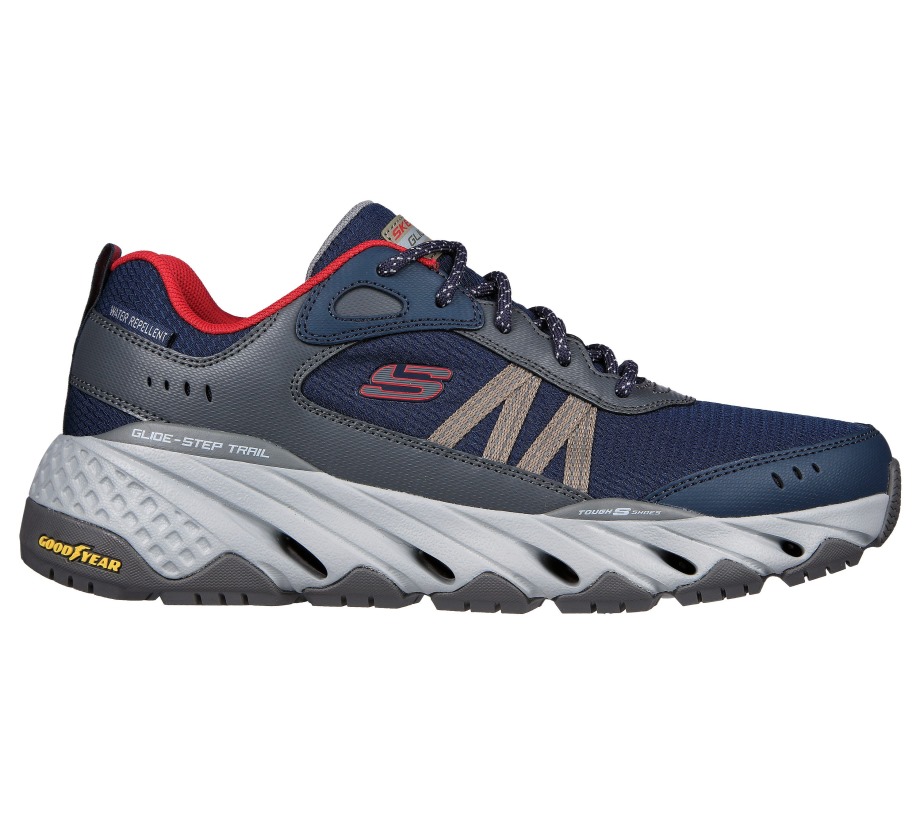 Glide-Step Trail Oxen Navy Multi Skechers
